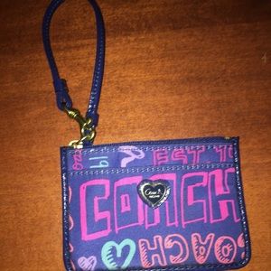 Coach wristlet